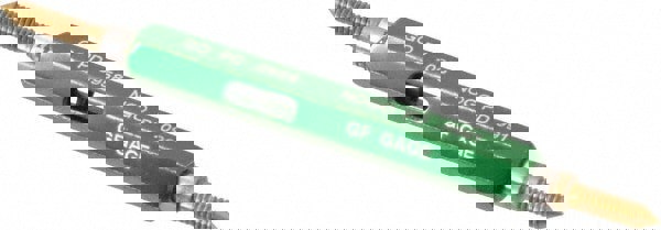 Plug Thread Gage: #4-40 Thread, 2B Class, Double End, Go & No Go